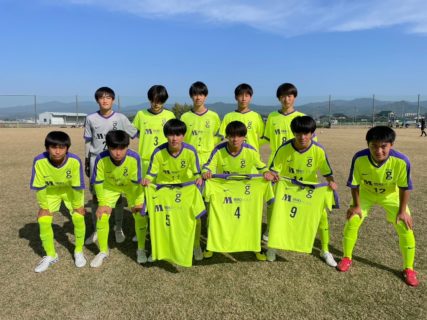 【ジュニアユース】U-14新人戦　予選Cグループ最終節 vs 八女FC